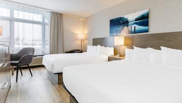 Executive Room, 2 Queen Beds | Desk, blackout drapes, iron/ironing board, free WiFi