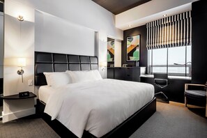 Standaard kamer, 1 kingsize bed | Lakens van Egyptisch katoen, donsdekens, individueel gedecoreerd