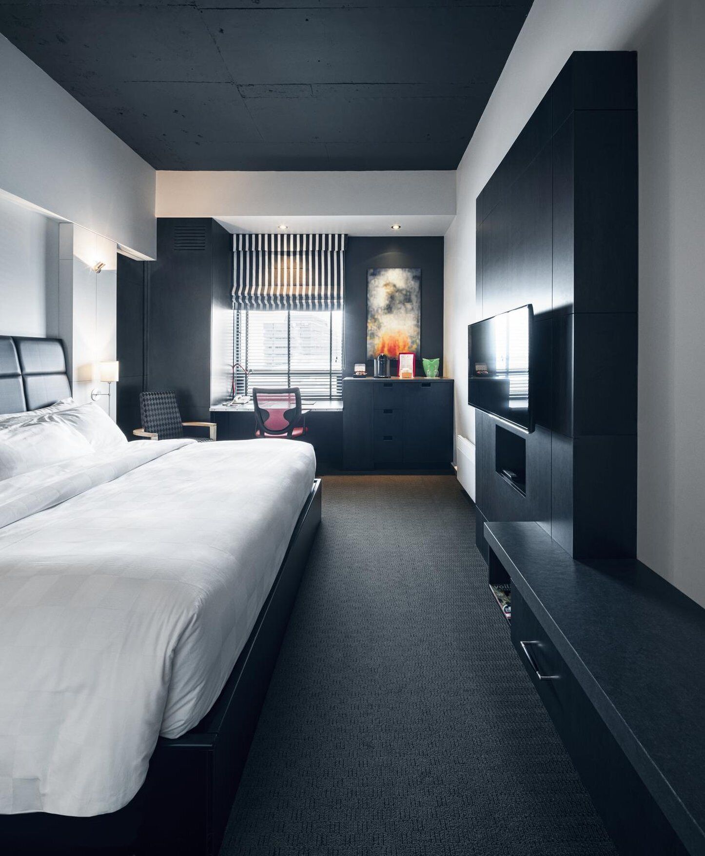 Phòng Tiêu chuẩn, 1 giường cỡ king | Bộ trải giường bằng vải cotton Ai Cập, chăn bông, trang trí khác biệt 