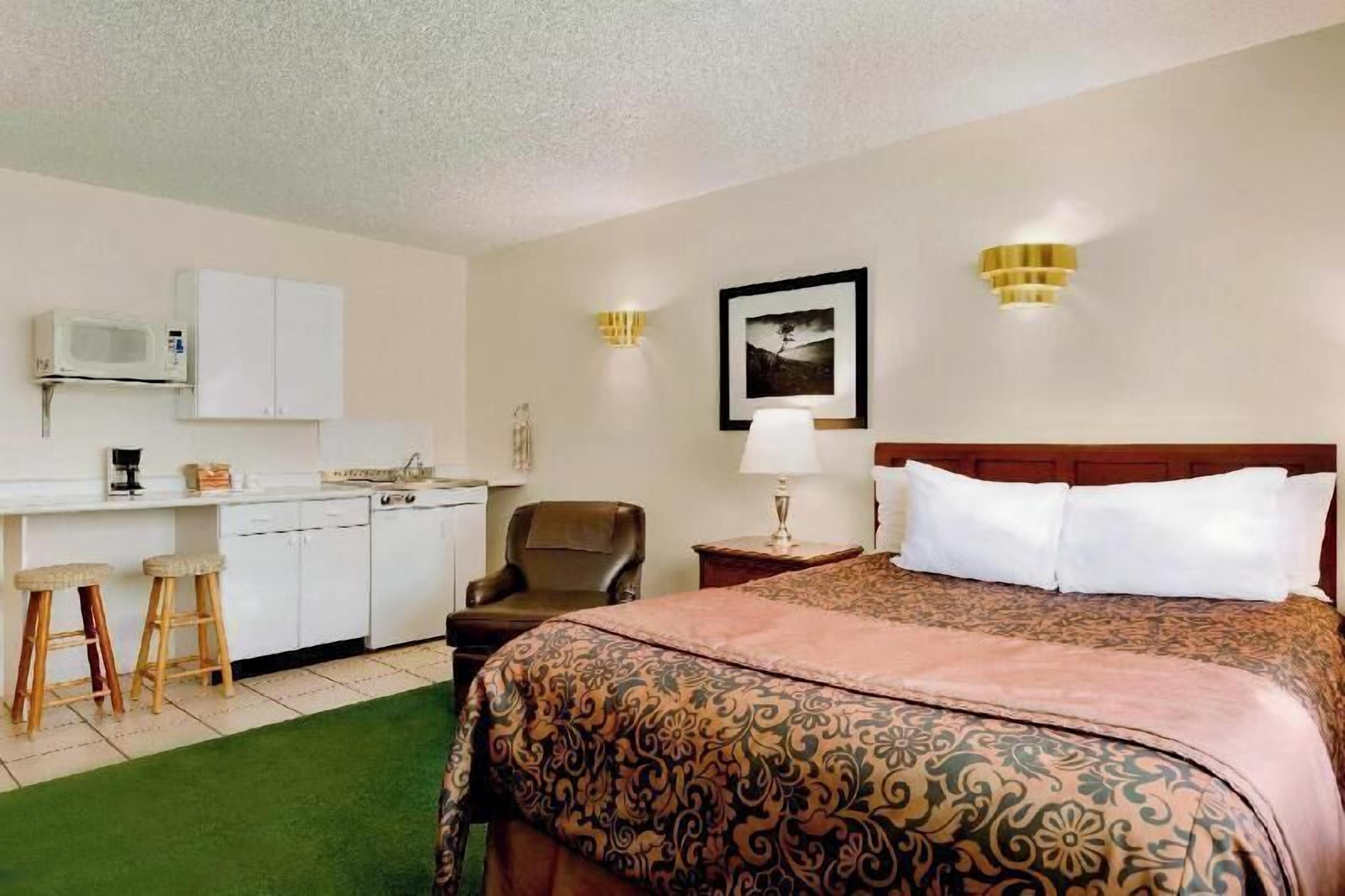 Desk, blackout curtains, iron/ironing board, free cots/infant beds