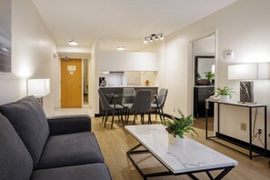 Premier Suite, 2 Bedrooms | Living area | 52-inch LED TV with digital channels - Cartier Place Suite Hotel (Ottawa)