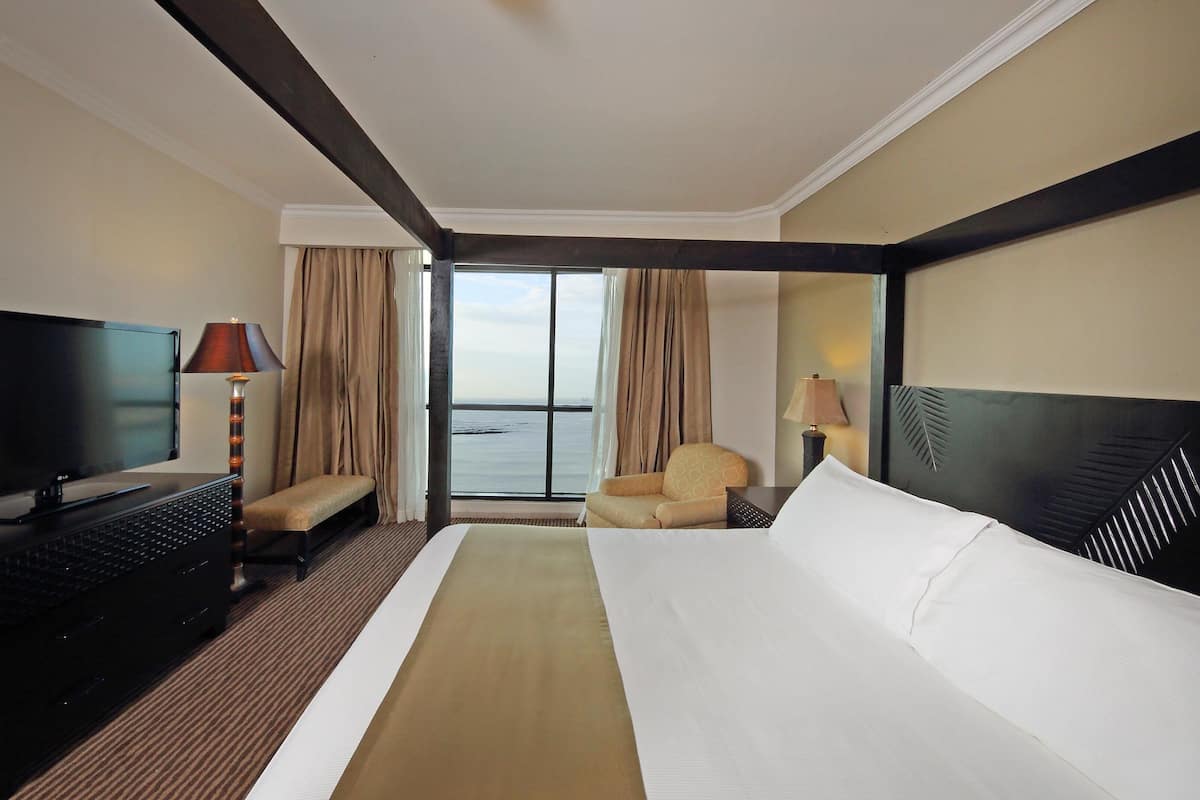 Egyptian cotton sheets, down comforters, minibar, in-room safe