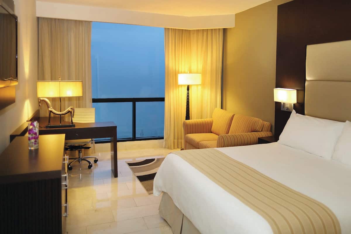 1 bedroom, Egyptian cotton sheets, down duvets, minibar