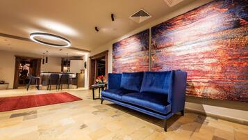 Sitzecke in der Lobby