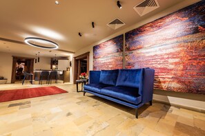 Sitzecke in der Lobby