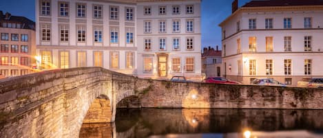 Fassade der Unterkunft