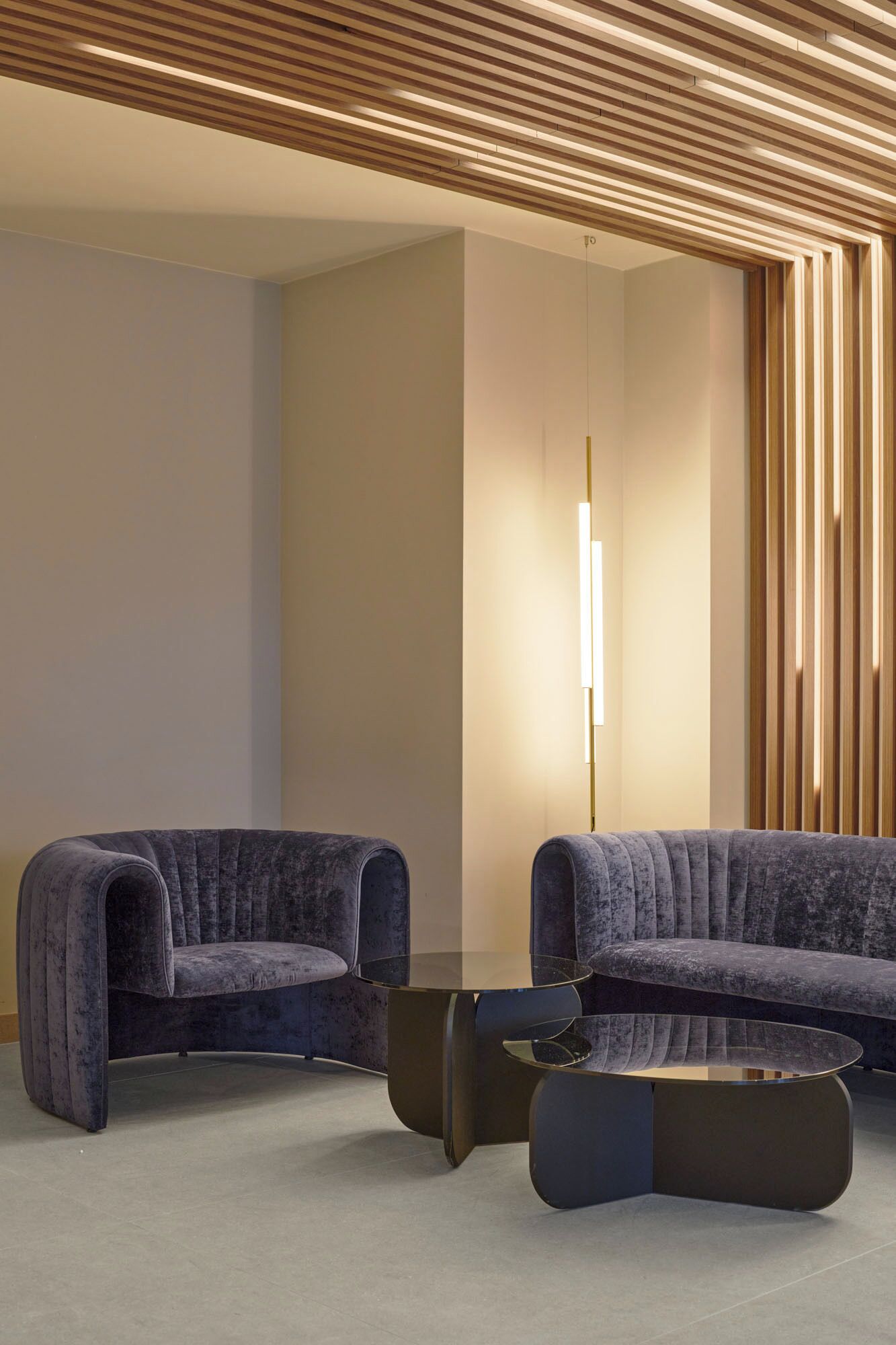 Sala de estar en el lobby