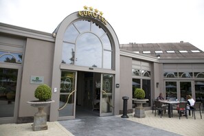 Entrée de l’hébergement