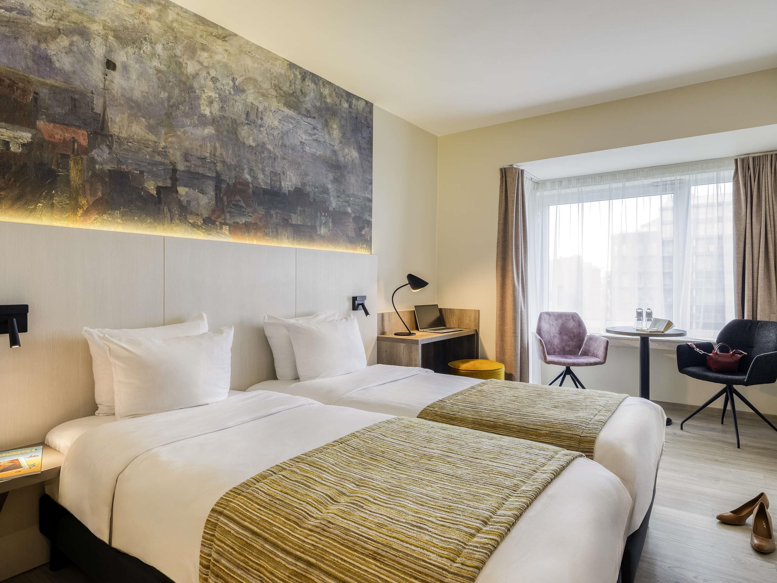 In-room safe, desk, blackout drapes, iron/ironing board