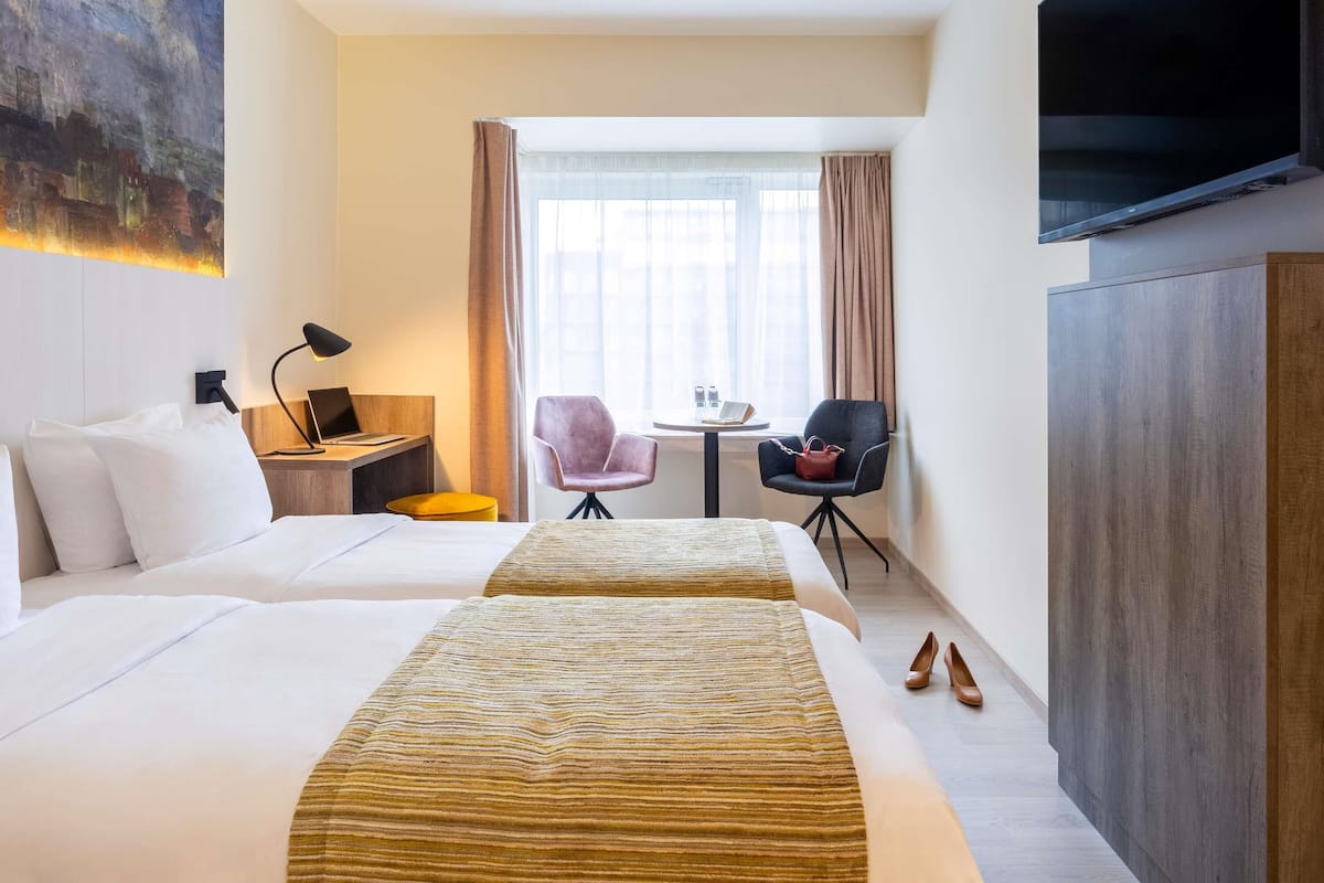 In-room safe, desk, blackout curtains, iron/ironing board