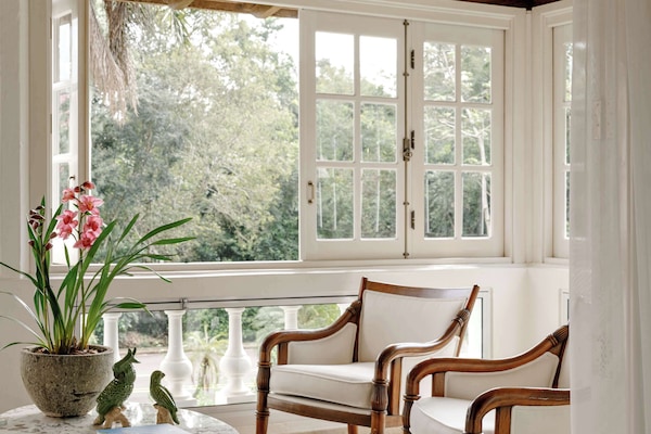 Suíte, terraço | Roupas de cama antialérgicas, frigobar (abastecido com itens grátis)