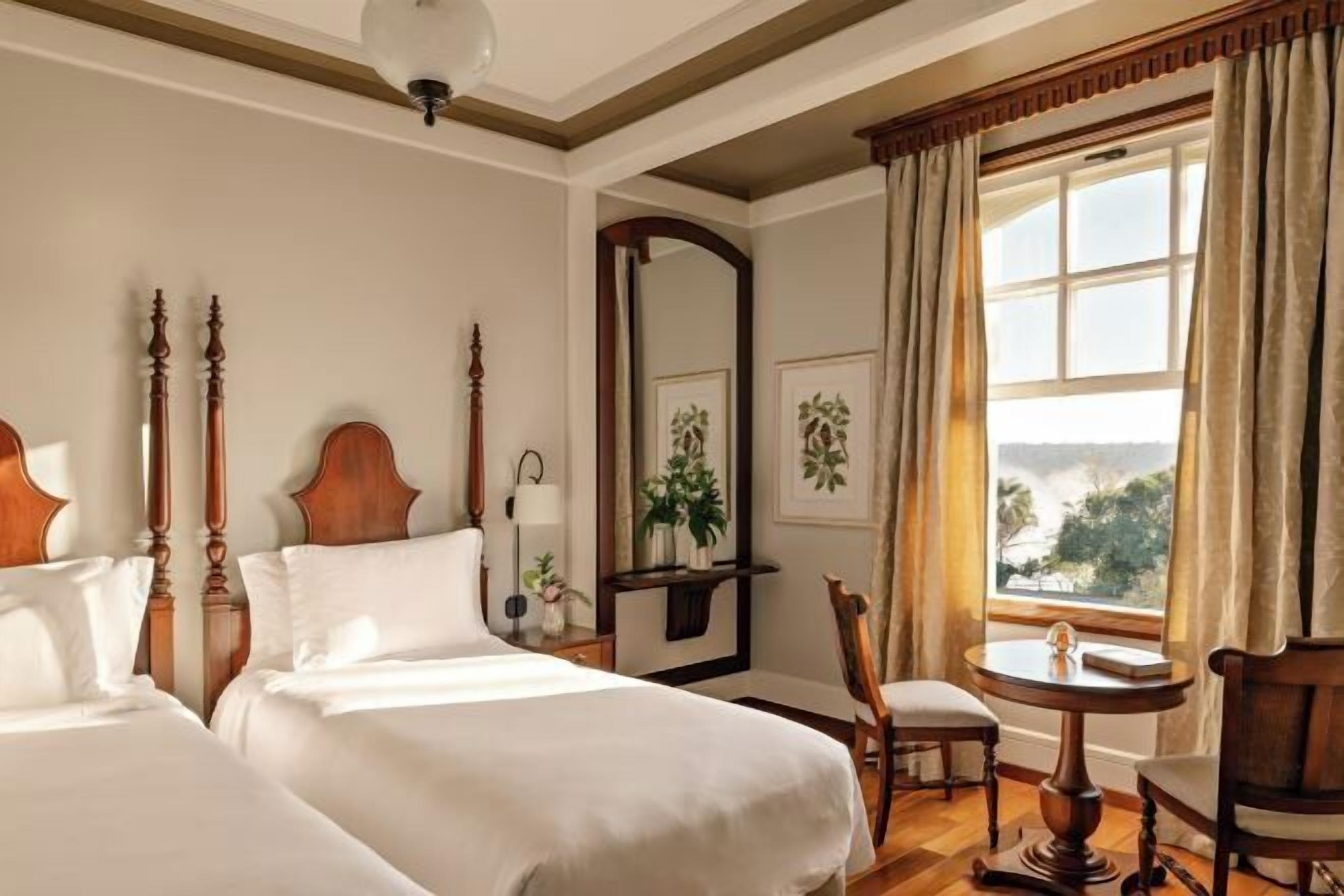 Hypo-allergenic bedding, free minibar, in-room safe, blackout curtains