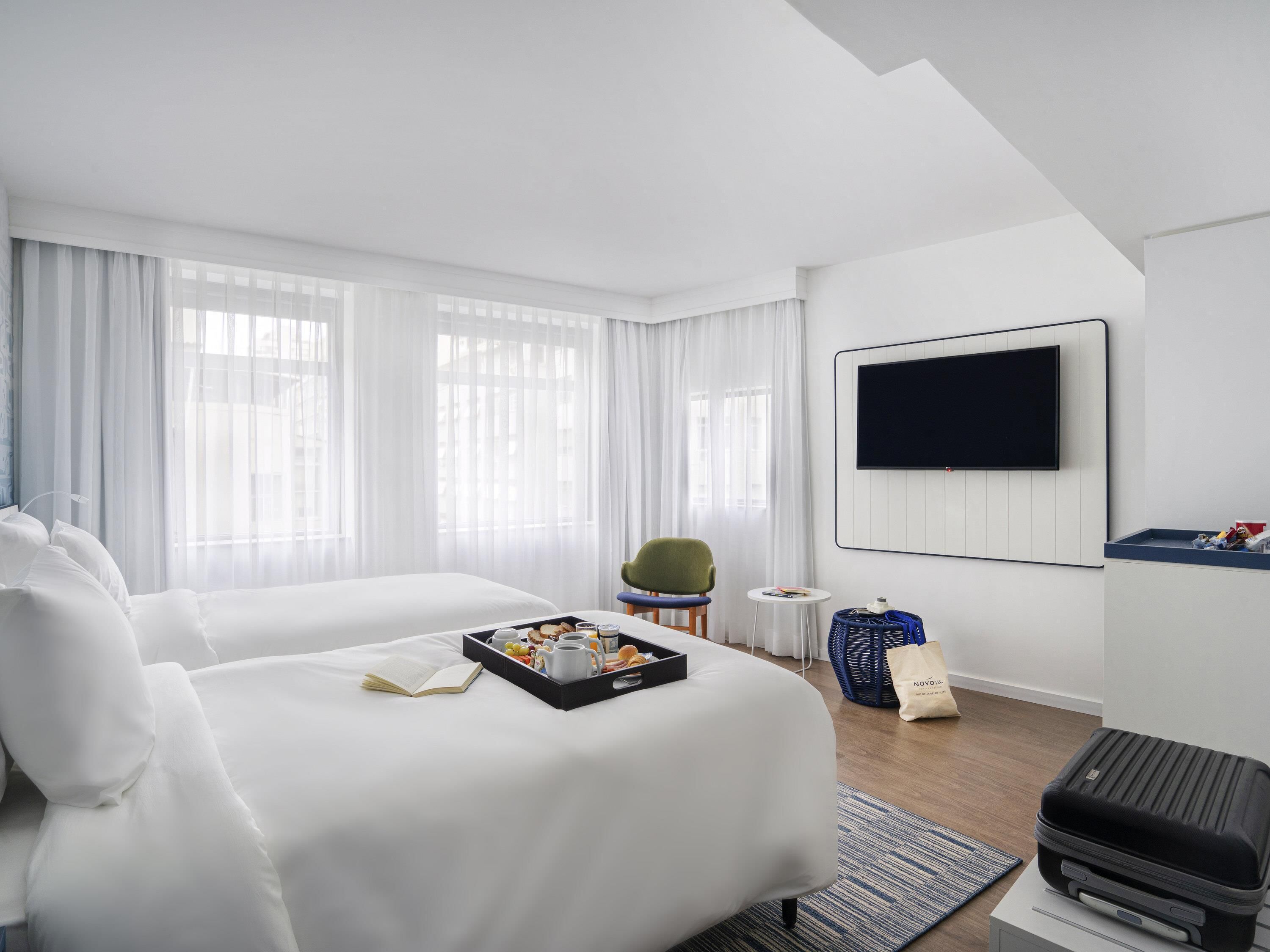 Superior Room, 2 Twin Beds | Minibar, in-room safe, laptop workspace, free cribs/infant beds