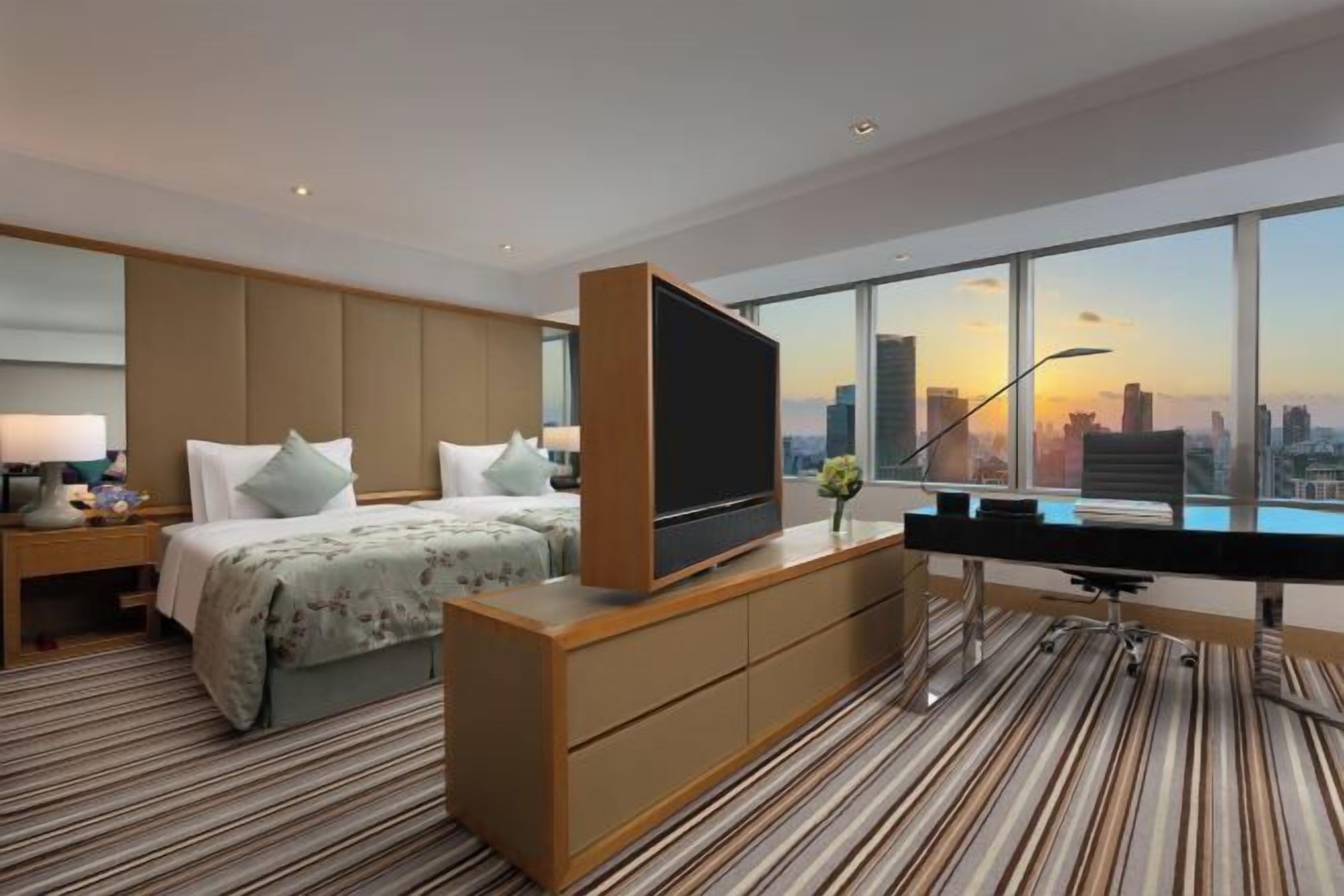 Literie de qualité supérieure, couette en duvet d'oie, minibar