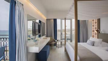 Quarto premium, vista para o mar (Front) | Cofres nos quartos, escrivaninha, quartos à prova de som