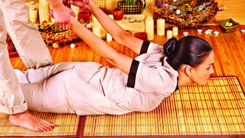 Behandelingskamers voor koppels, Thaise massages, gezichtsbehandelingen