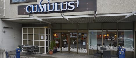 Entrada de la propiedad