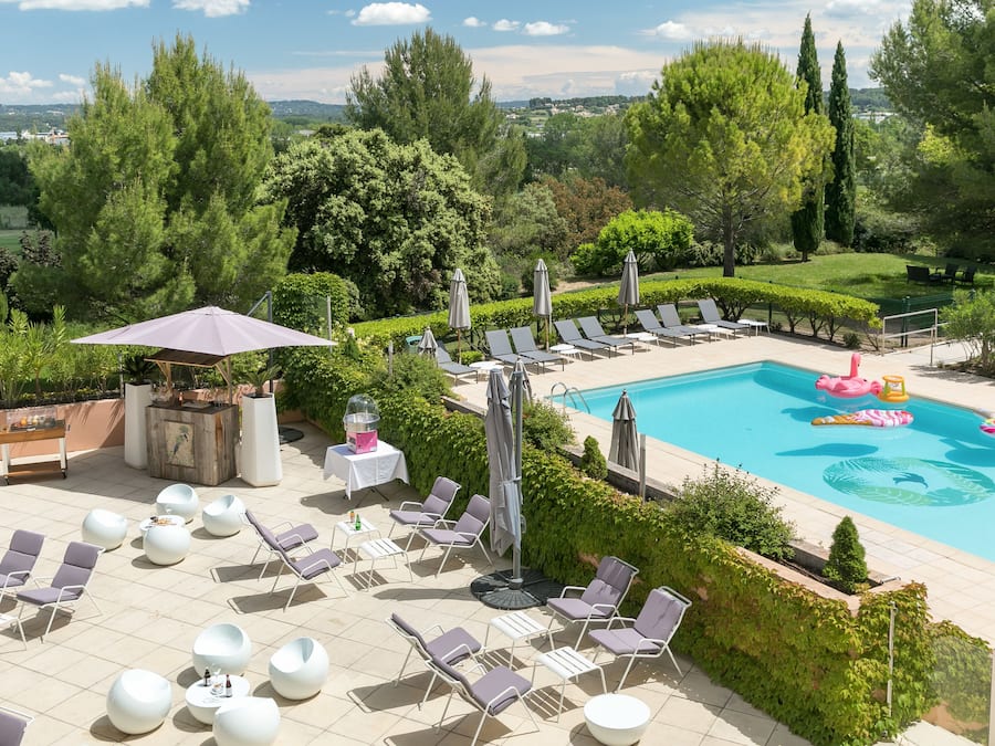 Habitación estándar con 2 camas individuales, vistas al campo de golf | Vistas desde la habitación