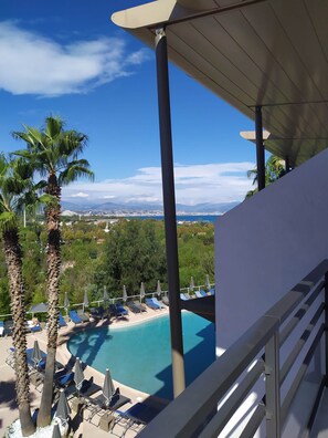 Vue depuis l’hébergement