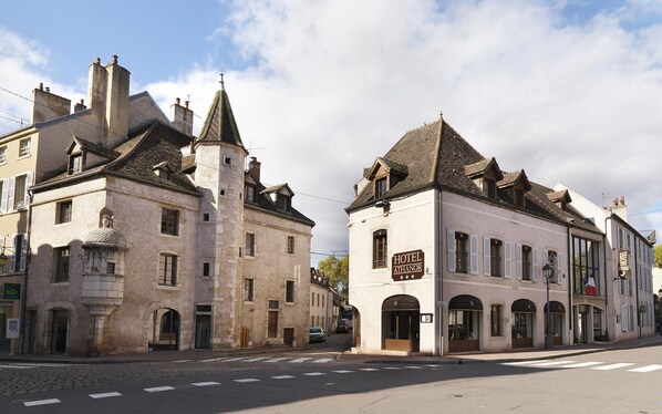 Façade de l’hébergement 