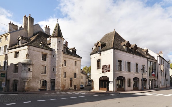 Façade de l’hébergement 