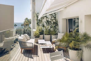 Penthouse | Ausblick vom Zimmer