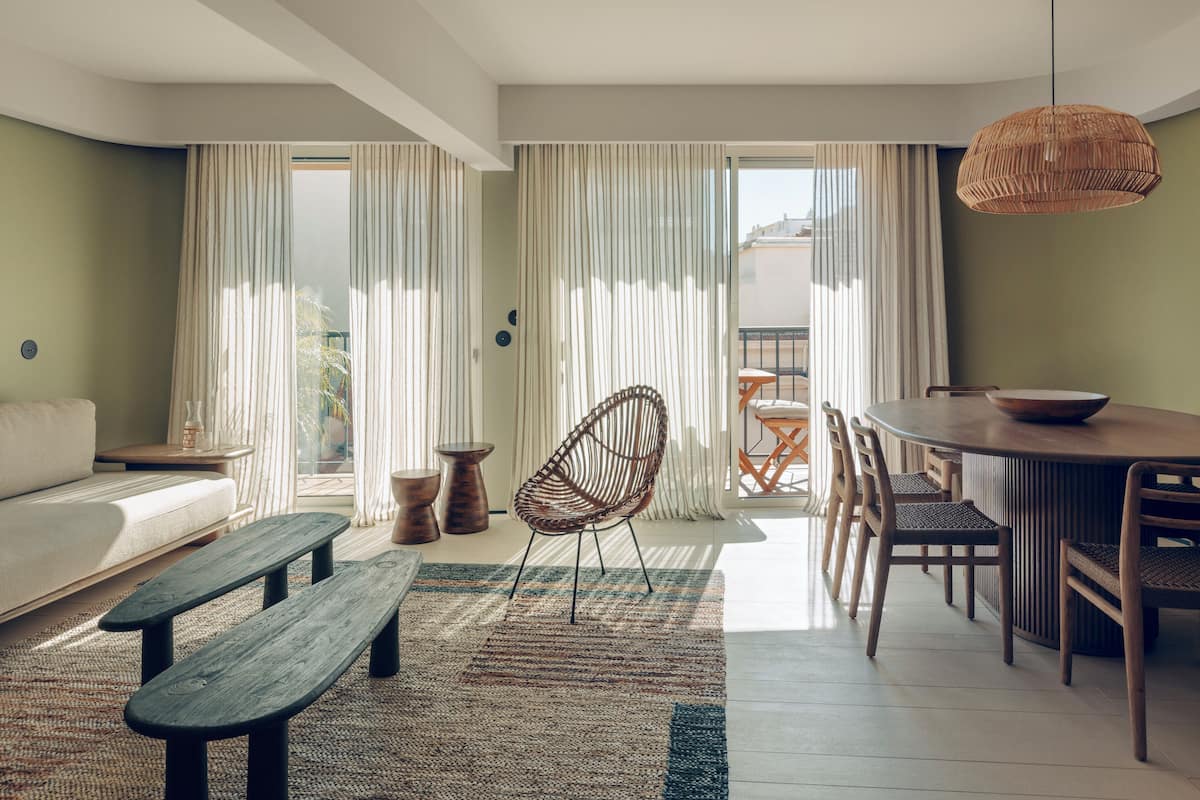 Apartment, 2 Bedrooms | Living area | Flat-screen TV