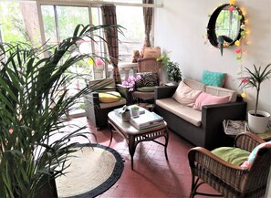 Lobby sitting area
