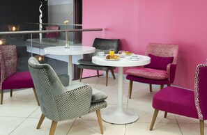 Daily buffet breakfast (EUR 14 per person)