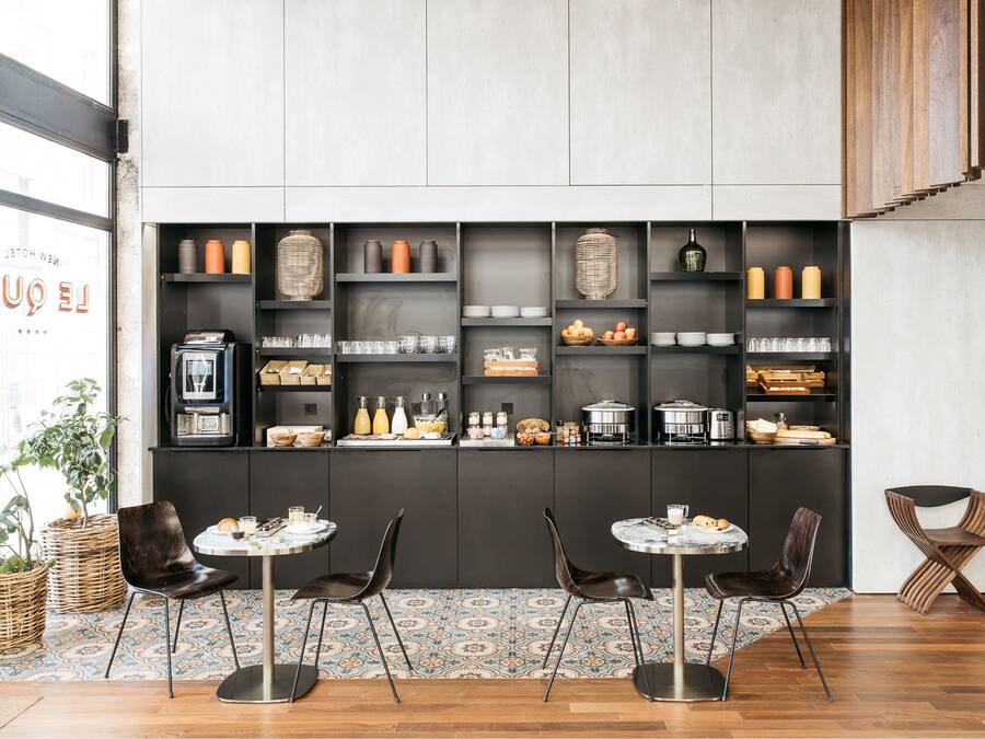 Daily buffet breakfast (EUR 14 per person)