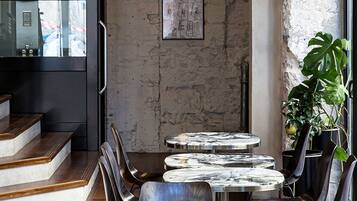 Daily buffet breakfast (EUR 14 per person)