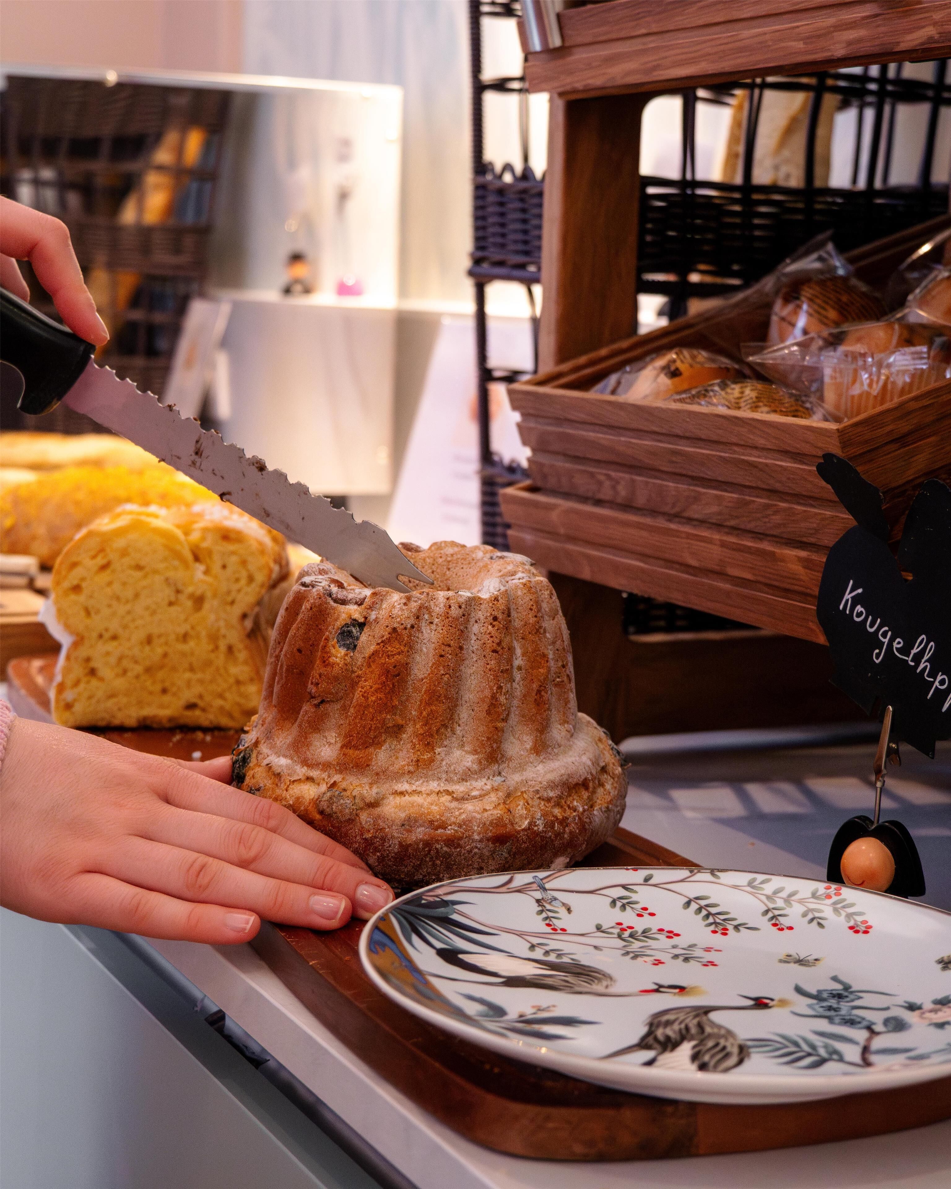 daily buffet breakfast (eur 14 per person)