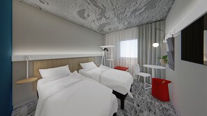 Desk, free cribs/infant beds, free WiFi, bed sheets