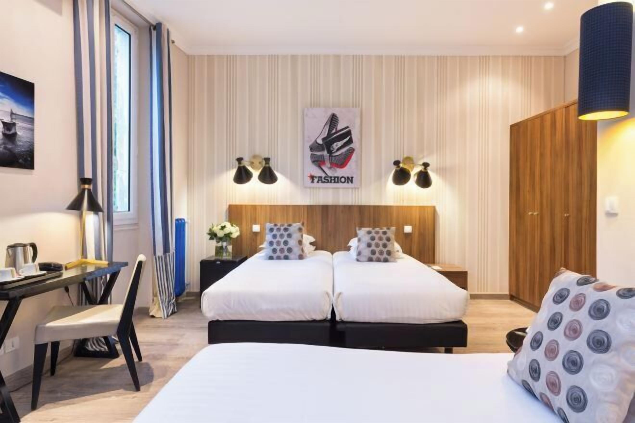 Premium bedding, minibar, in-room safe, desk