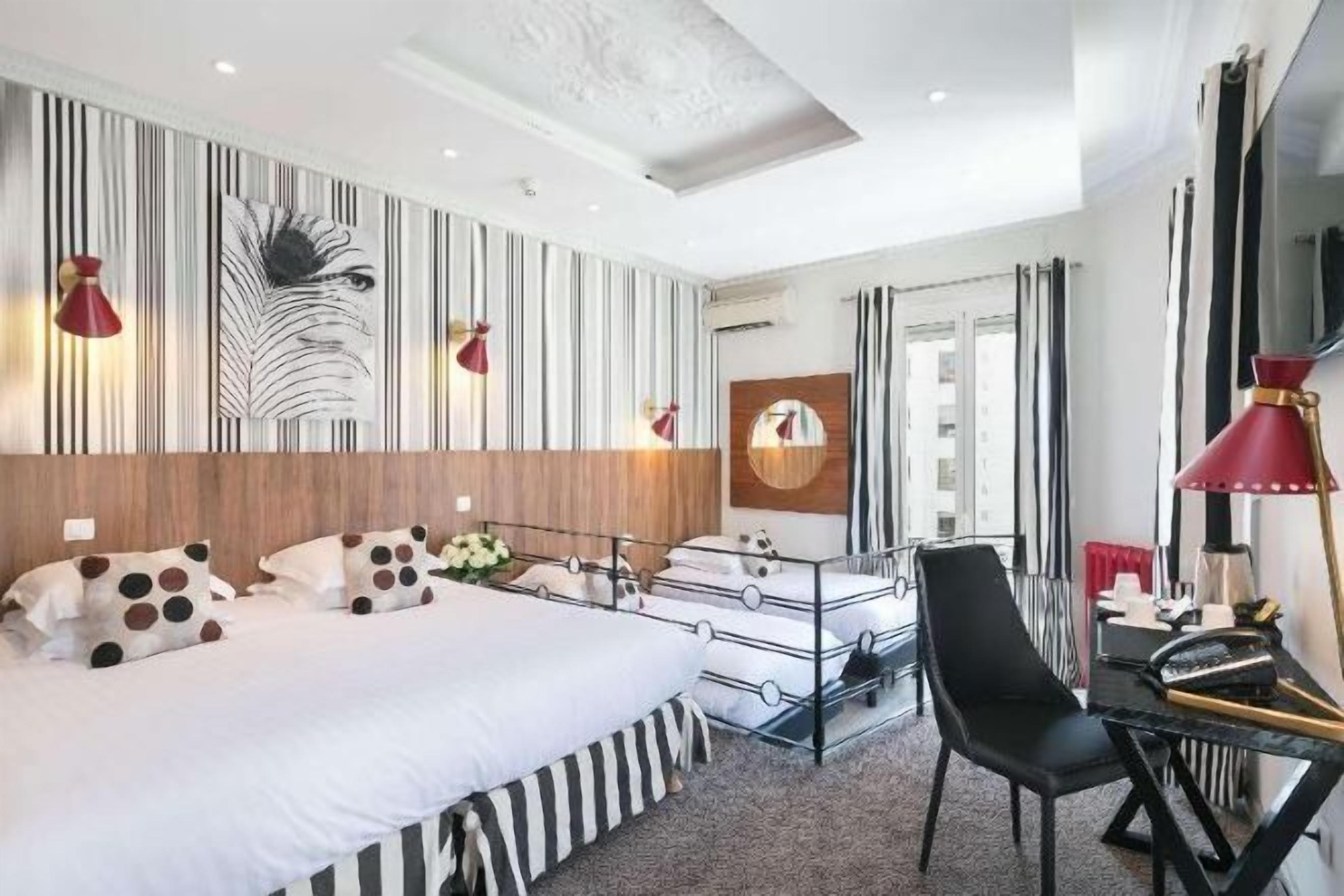 Premium bedding, minibar, in-room safe, desk