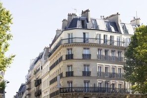 Façade de l’hébergement
