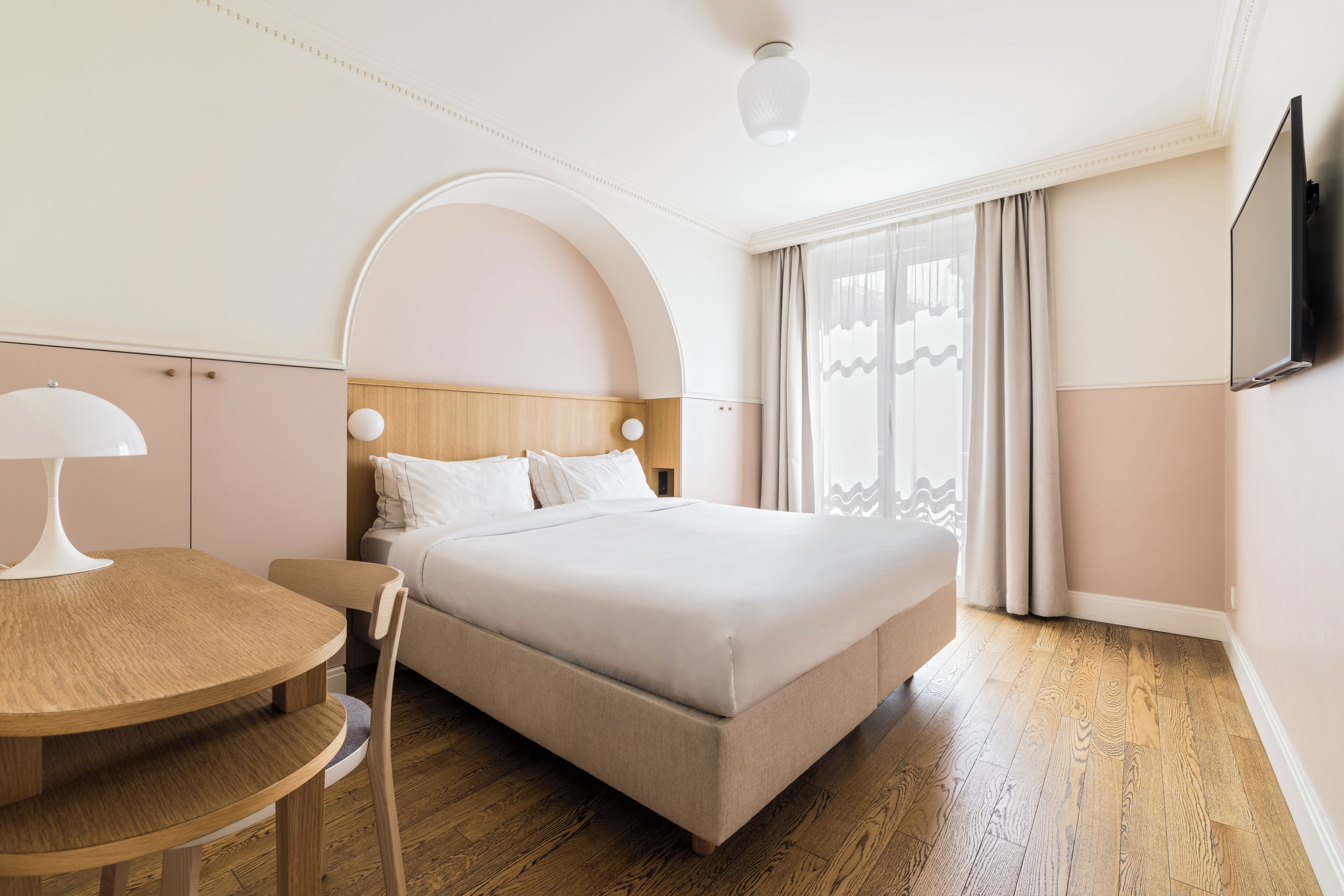 Chambre Supérieure | Draps italiens Frette, literie de qualité supérieure, surmatelas