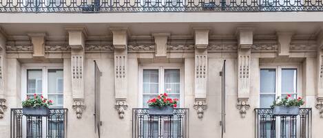 Façade de l’hébergement