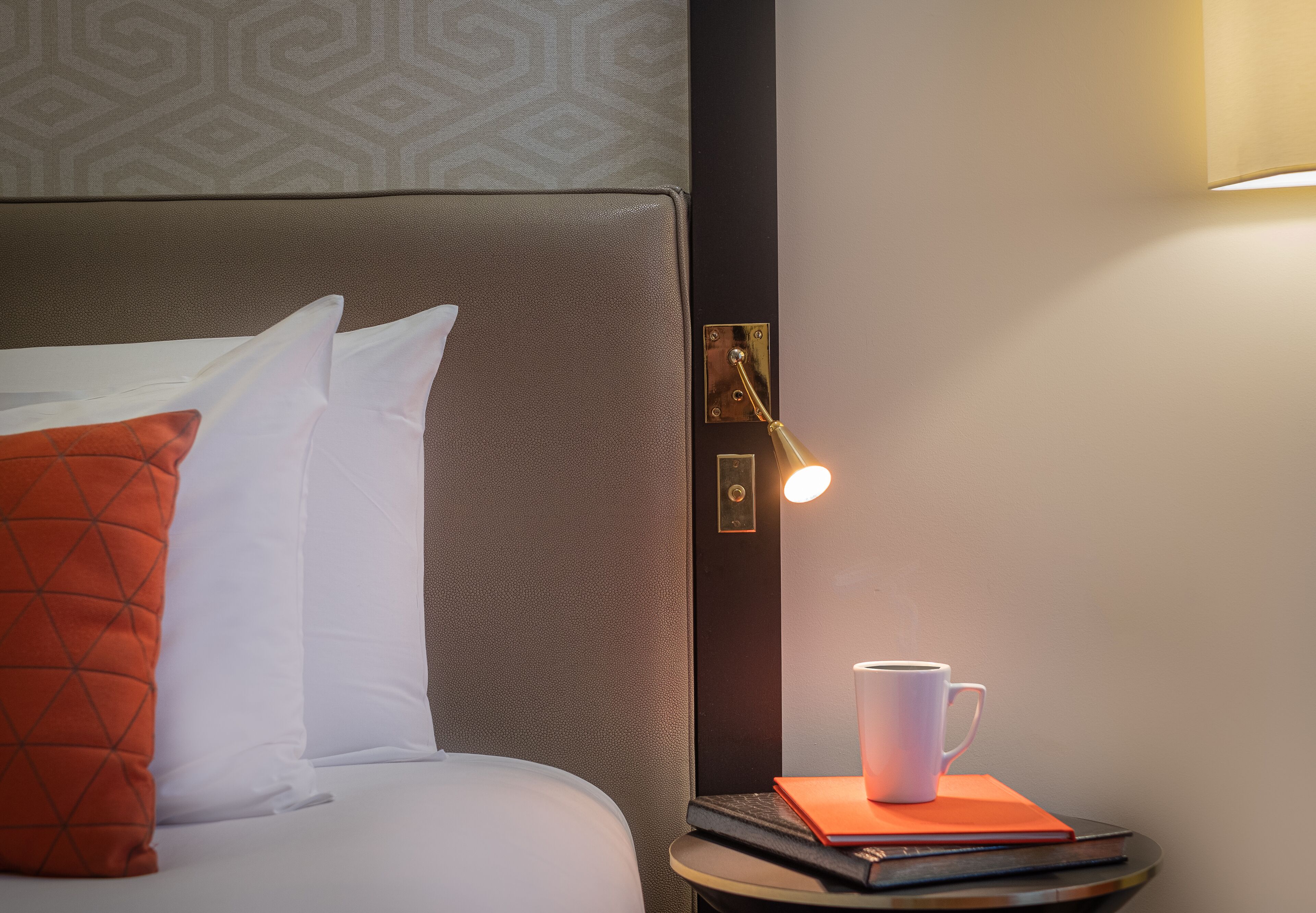 executive double room | premium bedding, minibar, in-room safe, desk