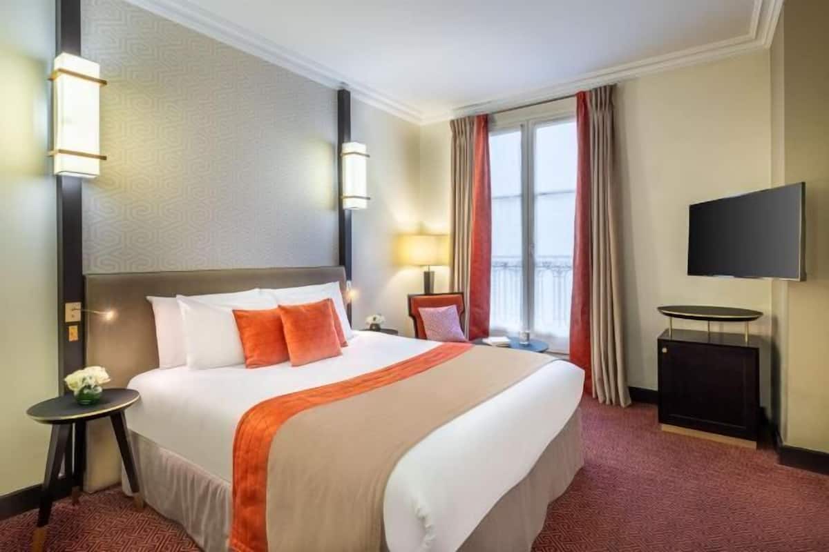 Ropa de cama de alta calidad y minibar