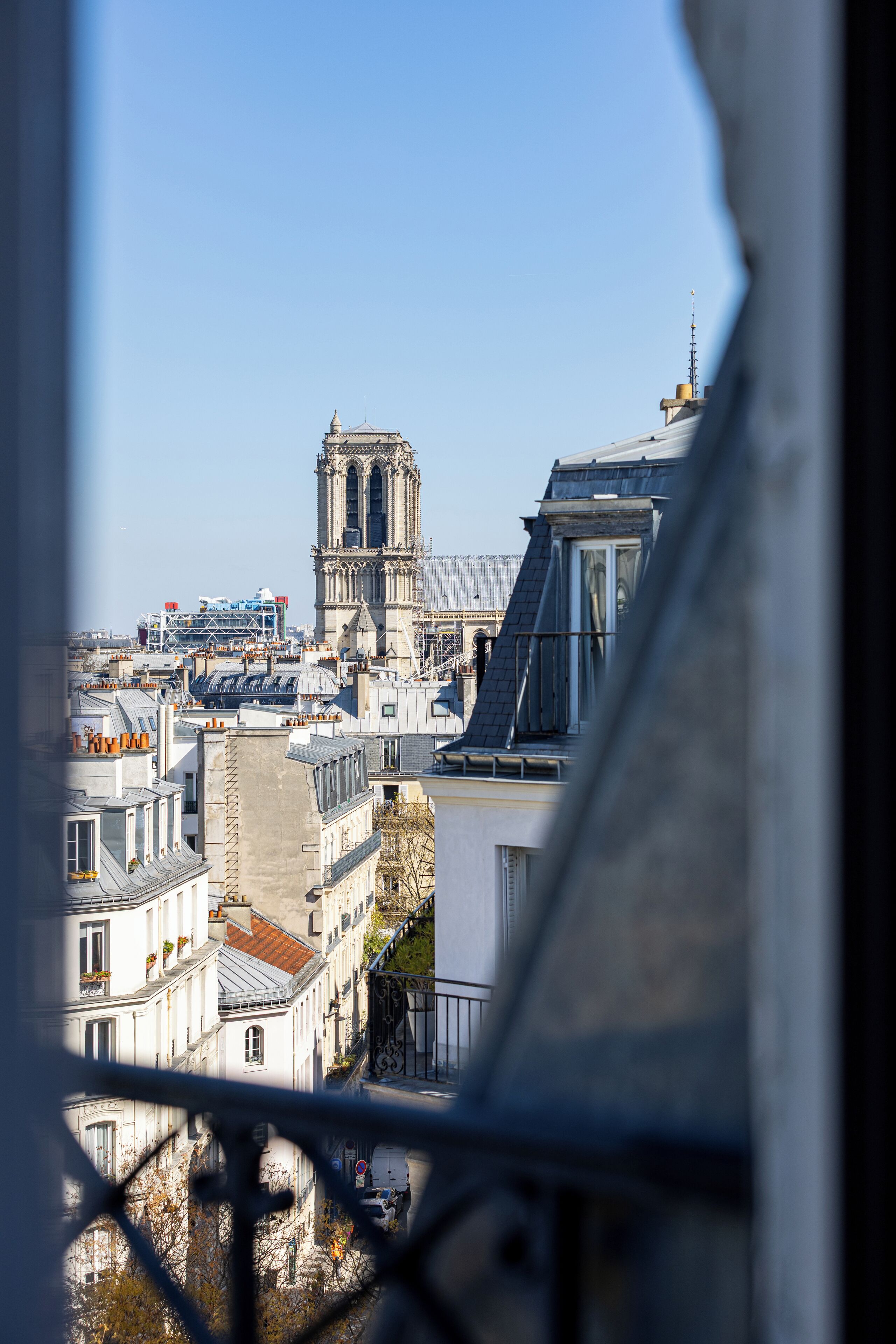 Standard-Doppelzimmer | Blick vom Balkon