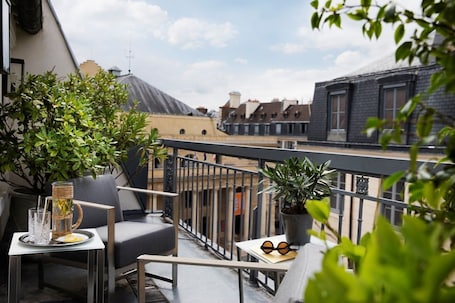 Habitación Deluxe, Terraza | Terraza o patio. Hôtel Baume