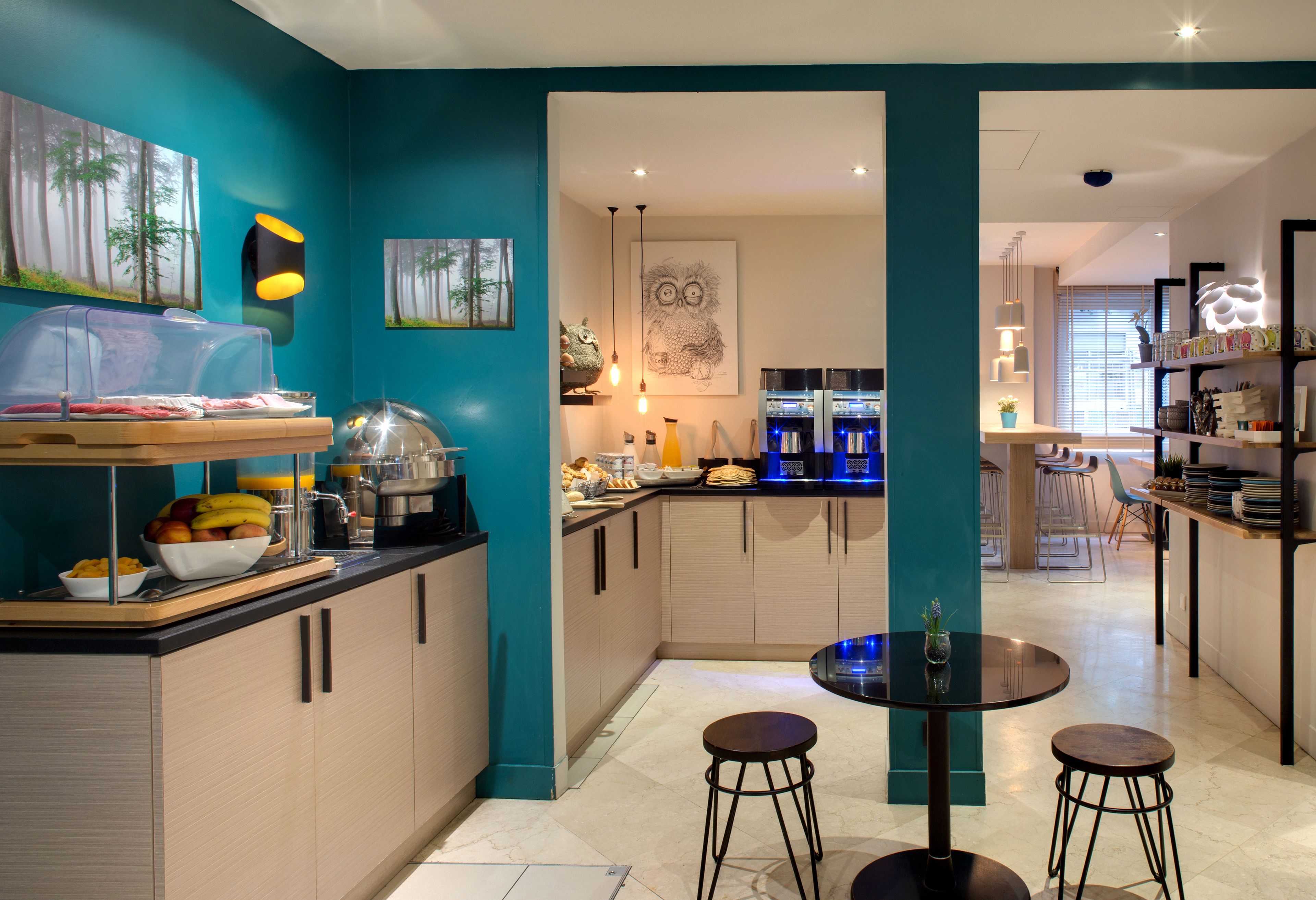 daily buffet breakfast (eur 15 per person)