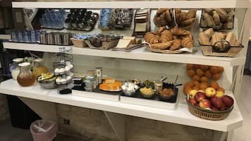 Daily buffet breakfast (EUR 12 per person)