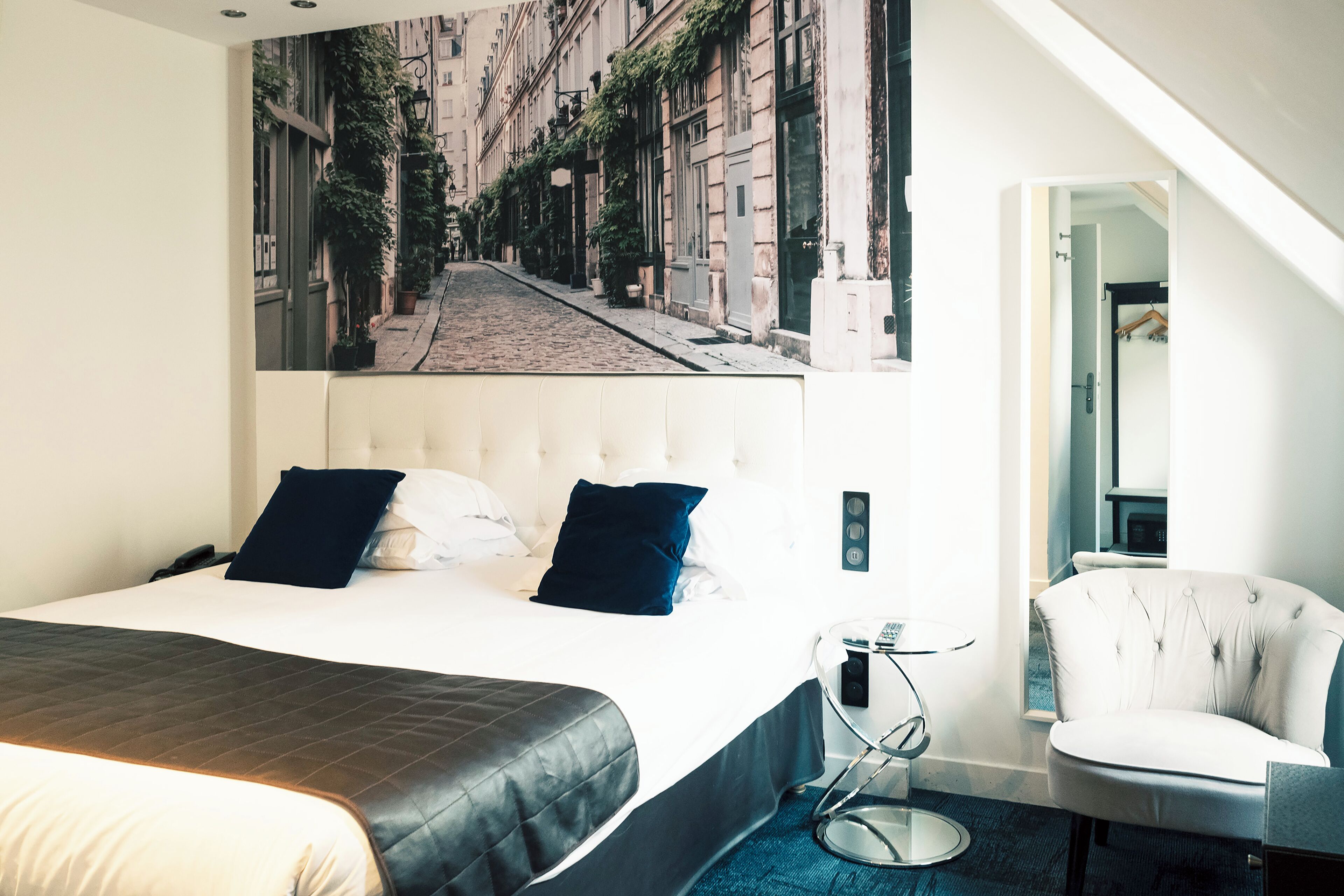 Ropa de cama de alta calidad, caja fuerte, decoración individual