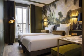 Comfort Double Room | Premium bedding, in-room safe, soundproofing, iron/ironing board