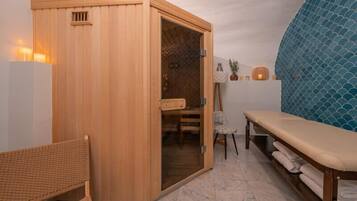 1 salle de soins, massages