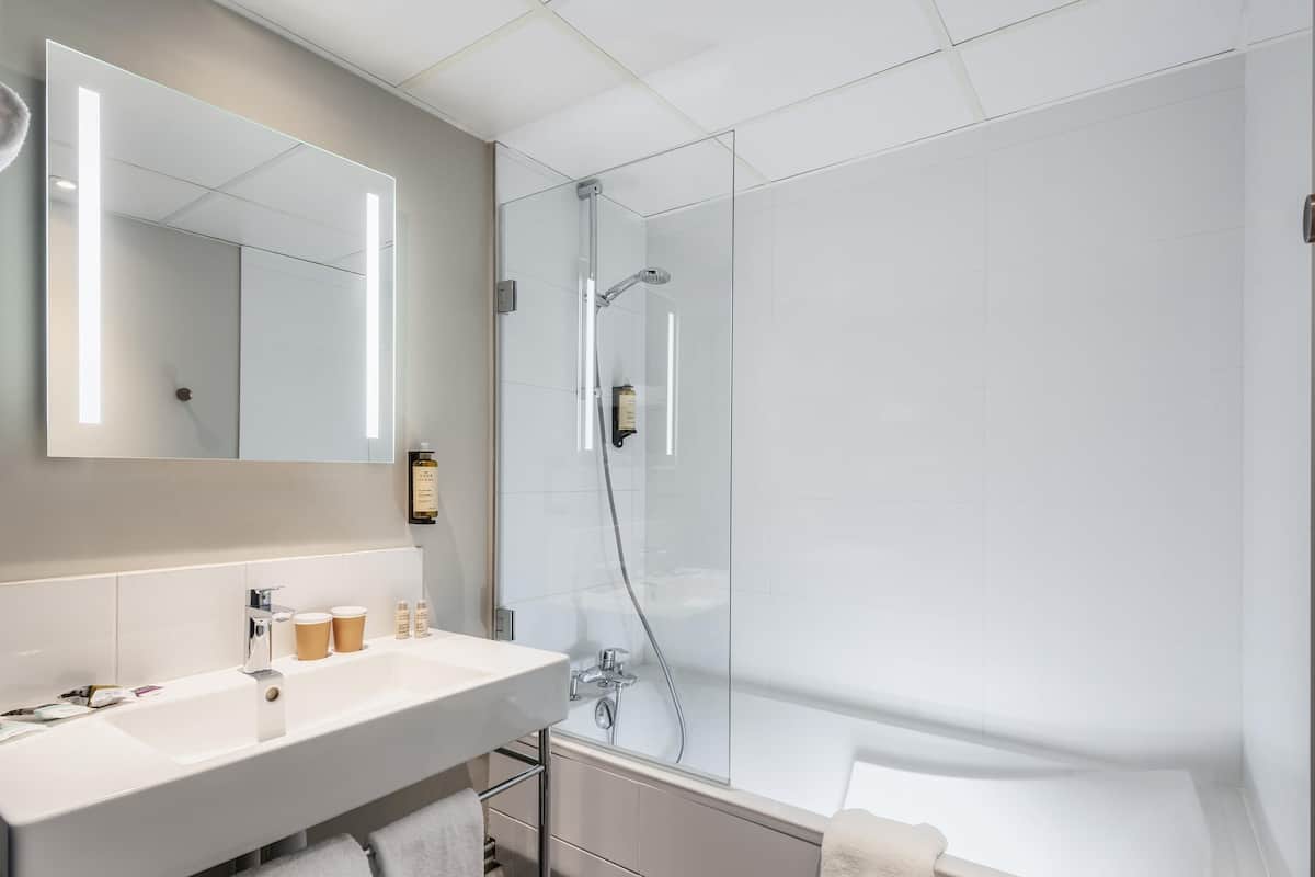 Luxe beddengoed, pillowtop-bedden, een gratis minibar
