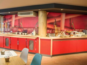 Morgenmadsbuffet hver dag mod et gebyr