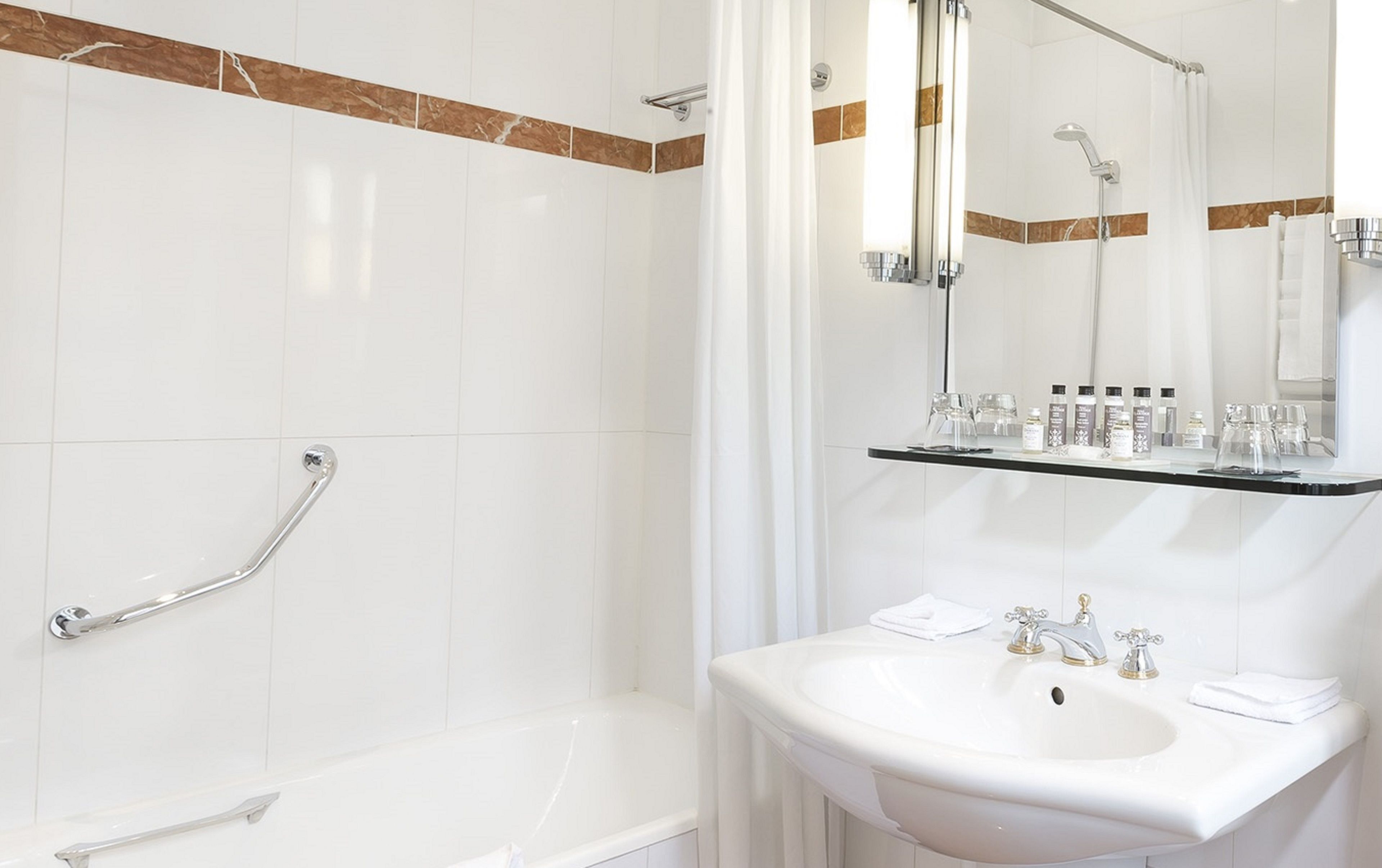 free toiletries, hair dryer, bathrobes, slippers